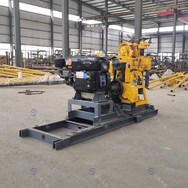 百米液压岩心钻机 小型地质工程钻探机 自动加压效率高