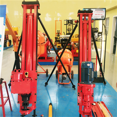 电气联动支腿式液压钻机 山东枣庄 山地岩心凿岩潜孔钻机 甘肃陇南