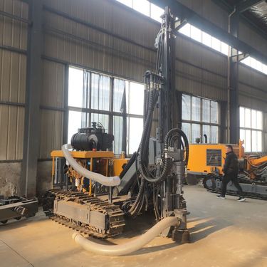 山上矿山分体式钻孔机 柴油全液压锚固钻机 售小型冲击式潜孔钻机