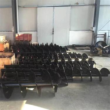 艾立克 小型 挖机液压改装工地地基钻孔打桩 螺旋钻机 50