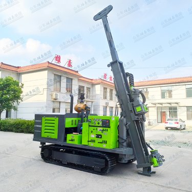 三档调速动力头履带式全液压岩心取样钻机 800型探矿绳索取芯设备