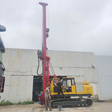 全液压坑内锚固钻机 履带式液压气动打井机 深基坑工程潜孔钻机