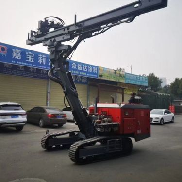 红五环 GIA B3 一体式露天潜孔钻机 直控式液压系统设计