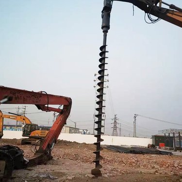 奥莱 液压螺旋探钻机 地表勘探螺旋钻机器 合金钻头钻机