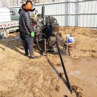 可导向液压钻机 钻机导向仪 定向钻视频 洪涛电力