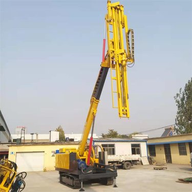 小型全液压履带式隧道钻机 加固坑基钻孔机 结构坚固