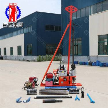 山东巨匠 小型液压勘探钻机 30型岩芯取样设备 轻便拆解