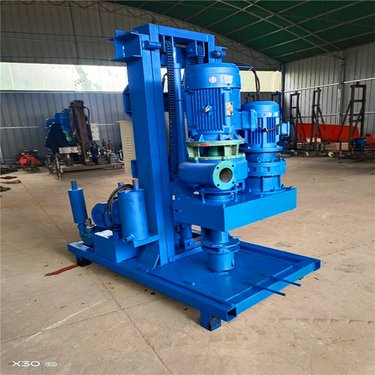 履带四寸反循环钻机 液压动力钻孔机 回转平稳 稳定性好