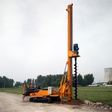 供应长螺旋打桩机 定做旋转钻孔机 履带式液压钻机