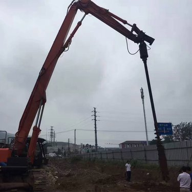 奥莱 履带长螺旋打桩机 液压旋挖螺旋钻机 合金钻头钻机