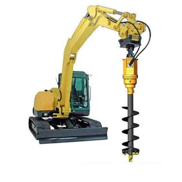 挖改钻机 地基打洞机 挖掘机液压螺旋钻打桩机光伏桩钻机