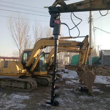 鼎东 挖掘机液压螺旋钻洞机 螺旋钻机 履带长螺旋打桩机