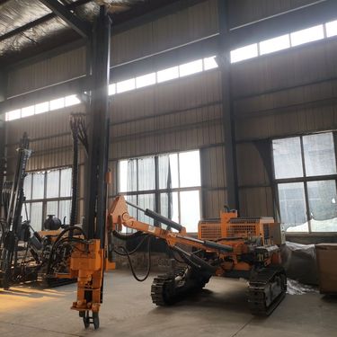 出售煤矿井下钻机 全新冲击式回转钻机 多地形全液压开山钻机