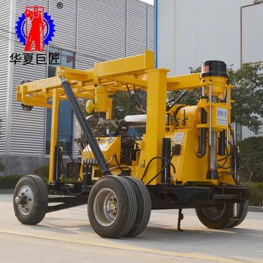 巨匠集团供应轮式液压钻机 XYX-3型地质勘探岩芯钻机500米钻探设备