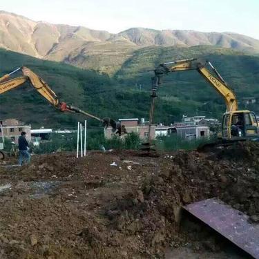 聚仁 小型快速旋挖钻机 地基螺旋打桩机 液压旋挖钻机器