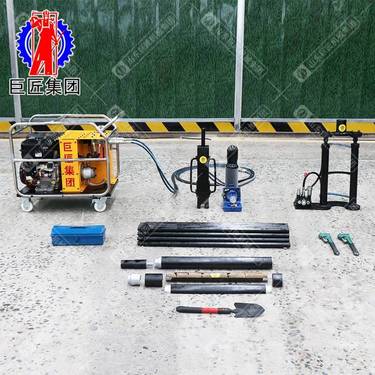 巨匠供应QTZ-5手持液压取土钻机 冲击式土壤取样设备20米