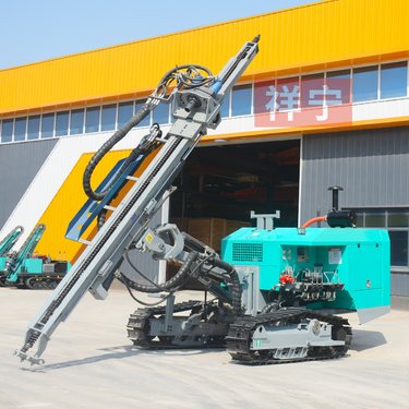 祥宁 矿山爆破潜孔钻机 采矿修建工程凿岩爆破 液压潜孔钻孔机