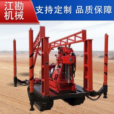 京探GK200型百米地质勘查岩心钻机 全液压回转式岩石打井机