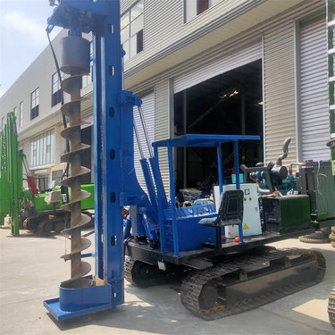 出售 中汇 螺旋钻机地基钻孔 气动液压岩石开山打桩机 冲击凿岩