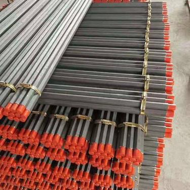 B19钻杆 锚索螺纹各种液压锚杆钻机 抗弯力强坚固拆装容易