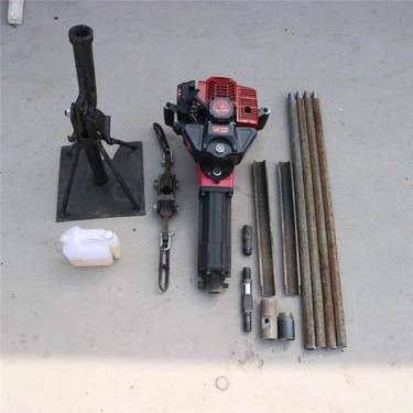 小型电动打井机 灌溉钻井机 沙土钻机  钻井机 液压打井机