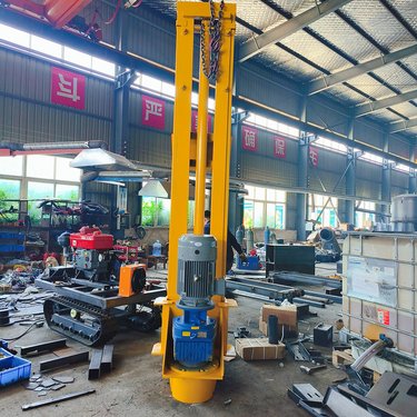 200型挖改钻机 大液压光伏打桩机 土石方工程挖机改潜孔钻孔机