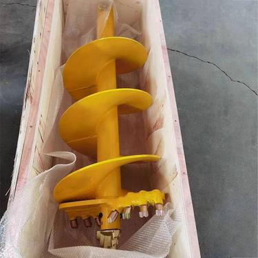 聚仁螺旋钻机 螺旋钻孔地基打桩机 液压旋挖螺旋钻设备