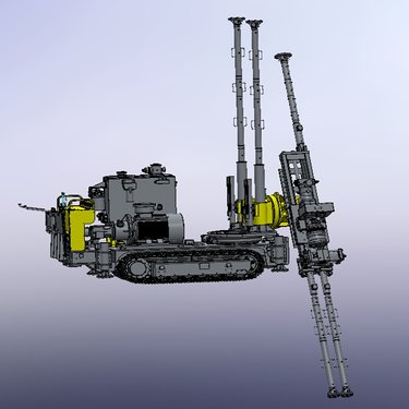 履带式坑道钻机 全液压 性能优良 质量优 矿用机械